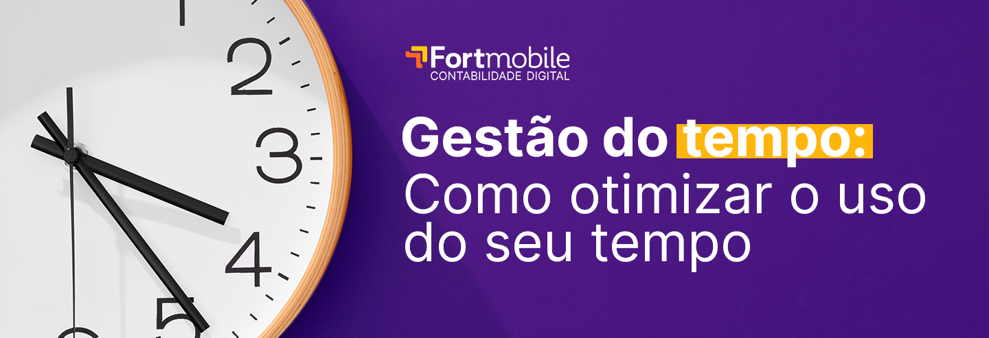 Gestão do tempo: aumente sua produtividade.