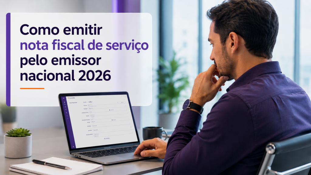 como emitir nota fiscal de serviço pelo emissor nacional 2026